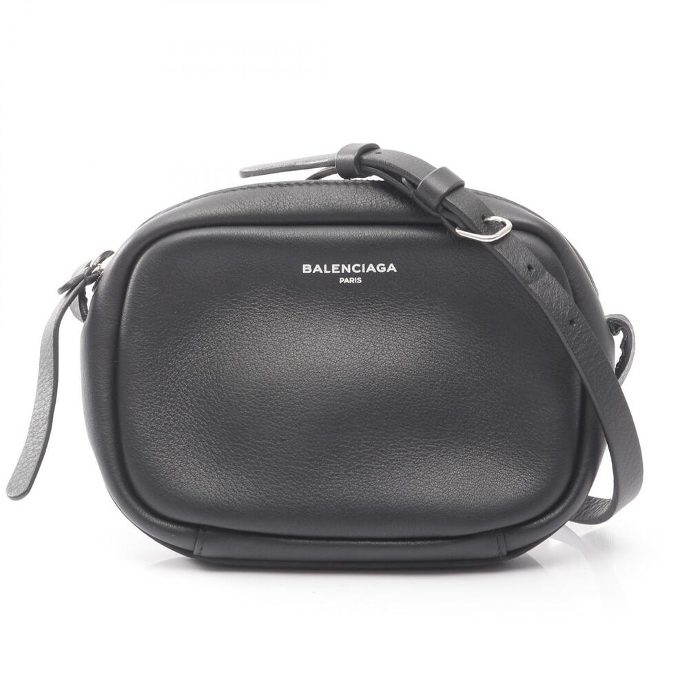 Balenciaga CAMERA BAG XS Shoulder Leather Black